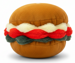 Fetch Up Burger Dog Toy.