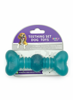 TEETHING SET DOG TOYS.