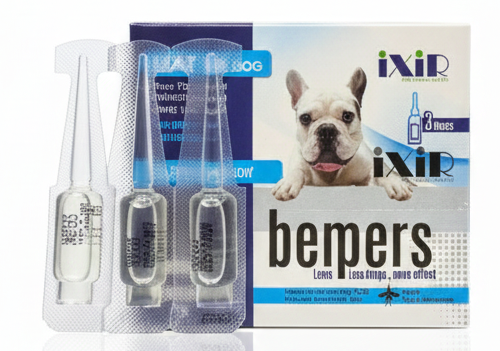 iXip bepers dog grooming product packaging on a white background
