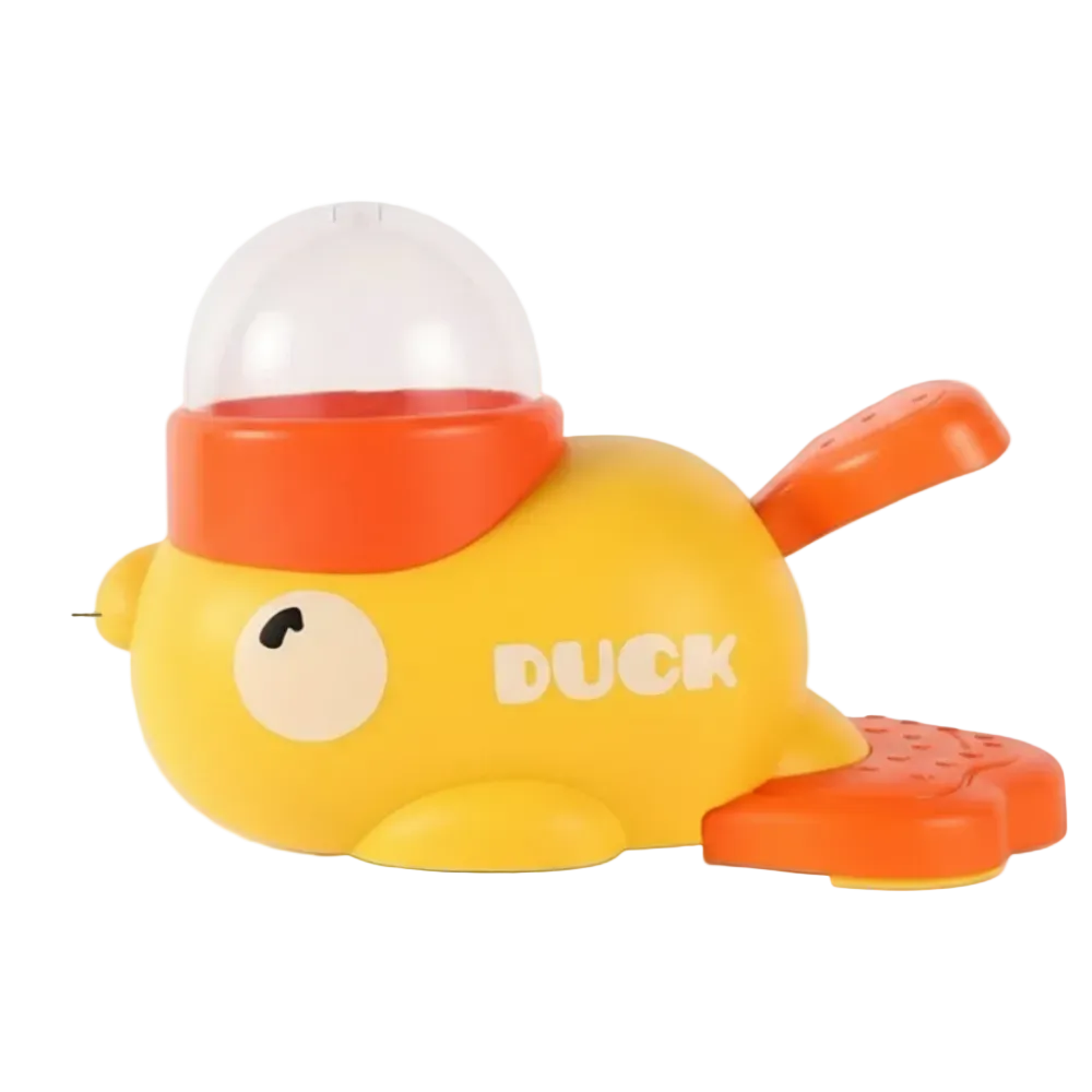 Duck-Shaped Interactive Slow Feeder Dog Toy.