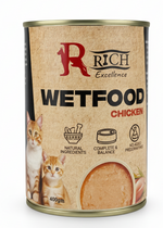Rich Excellence Cat Wet Food Chicken Can 400g