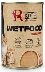 Rich Excellence Cat Wet Food Chicken Can 400g