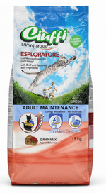 Ciuffi Dry Food For Cats Adult Complete Beef 15kg.