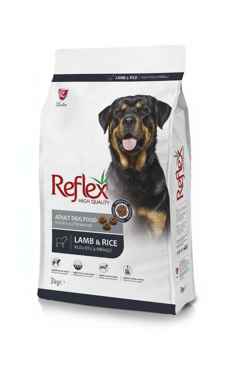Reflex Adult Dog Lamb & Rice 3kg