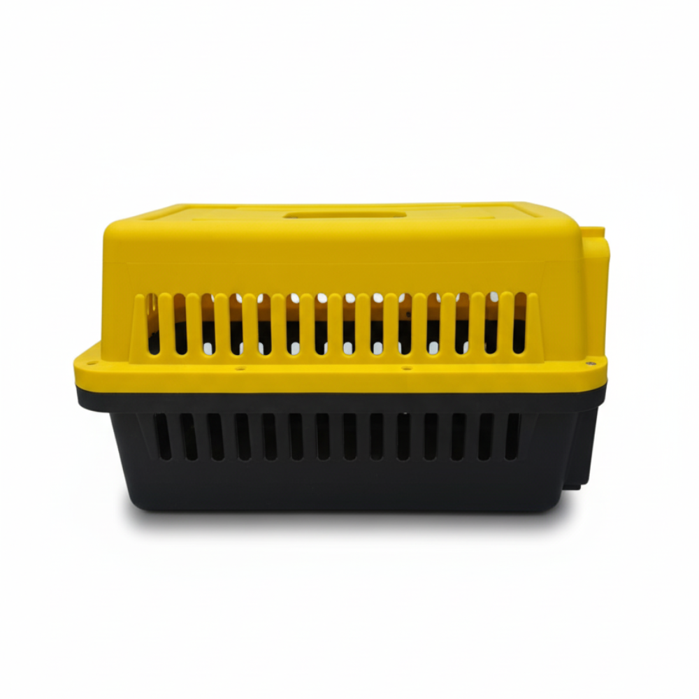 Groovy Cat Carrier Box Size M 60*30 Cm Yellow.