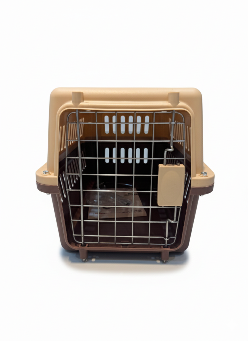 Naomi Pet Crate-S brown 48*32*30Cm.
