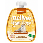 Petmetro Cat Creamy Treat Digestion Chicken and Prebiotics 60g.