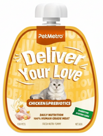 Petmetro Cat Creamy Treat Digestion Chicken and Prebiotics 60g.