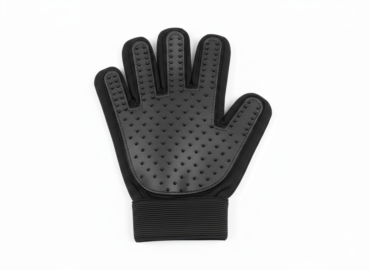 Hair Grooming Brush and Shedding Removal Glove for Dogs and Cats 1 Piece.