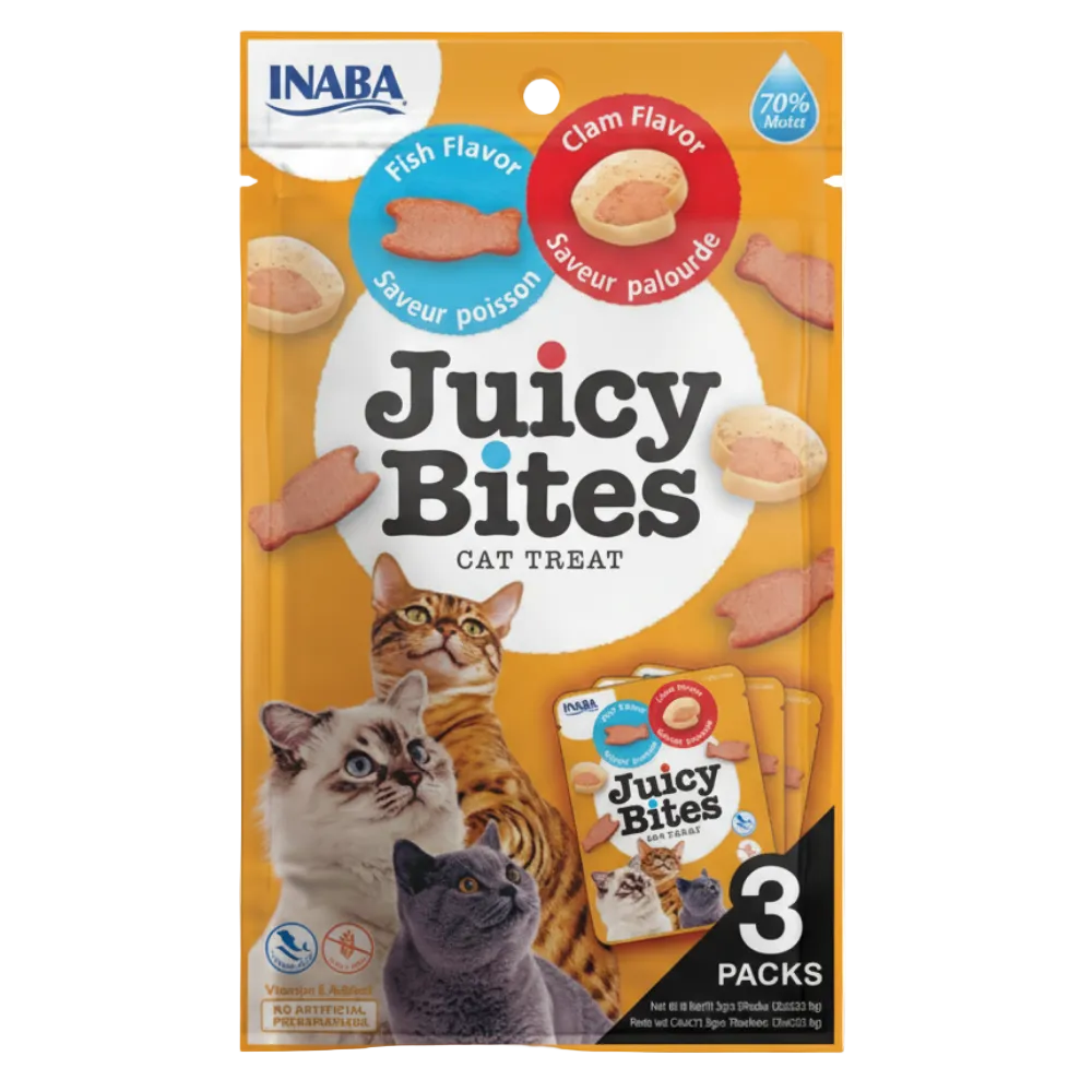 Inaba Juicy Bites Fish and Clam Flavors For Cat 3 Packs Petfast.shop Inaba Cat Chewy Treat Egypt Brand Exclusive Treats petfast.shop Egypt PJU3623S Default Title 210.00