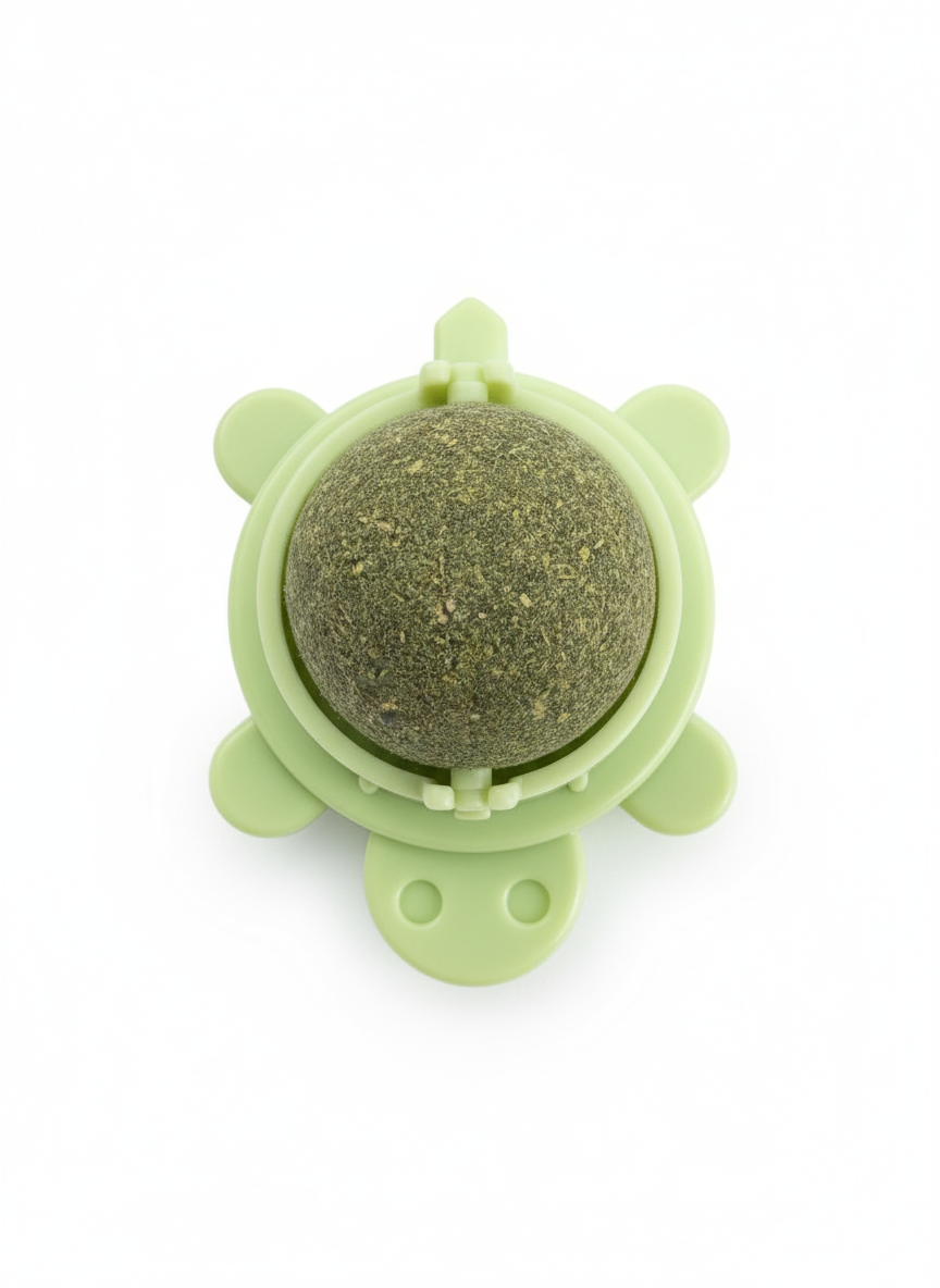 Bomei Pet Catnip Turtle Shape Cat Toy