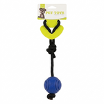 Nunbell Dog Ball Toy with Rope
