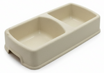 Plastic bowl for feeding dogs and cats Size Small.