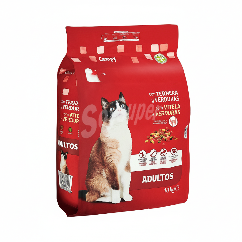 Compy For Adult Cat With Beef And Vegetables 10kg
