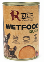 Buy 9 Get 1 Free Rich Excellence Dog Duck Can 400g