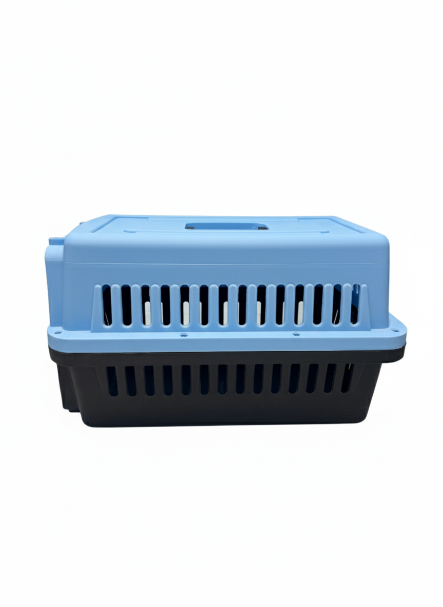 Groovy Cat Carrier Box Size M 60*30 Cm Blue.