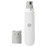 Super Quiet Electric Pet Nail Trimmer with LED Light.