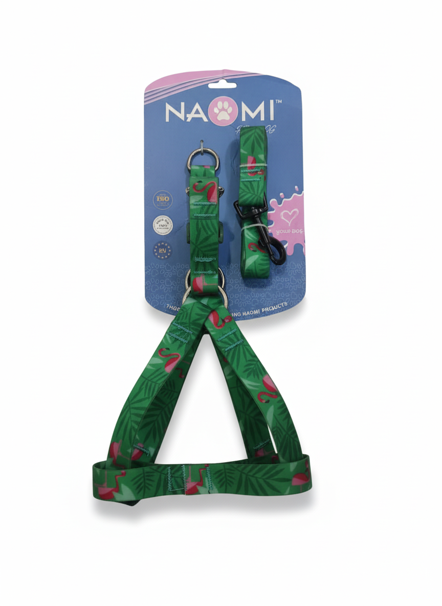 Naomi – YL109773 – YL109775 Pet Leash &Harness.