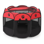 Pet Tent for Cats and Small Dogs Red Small 73x73x43 cm.