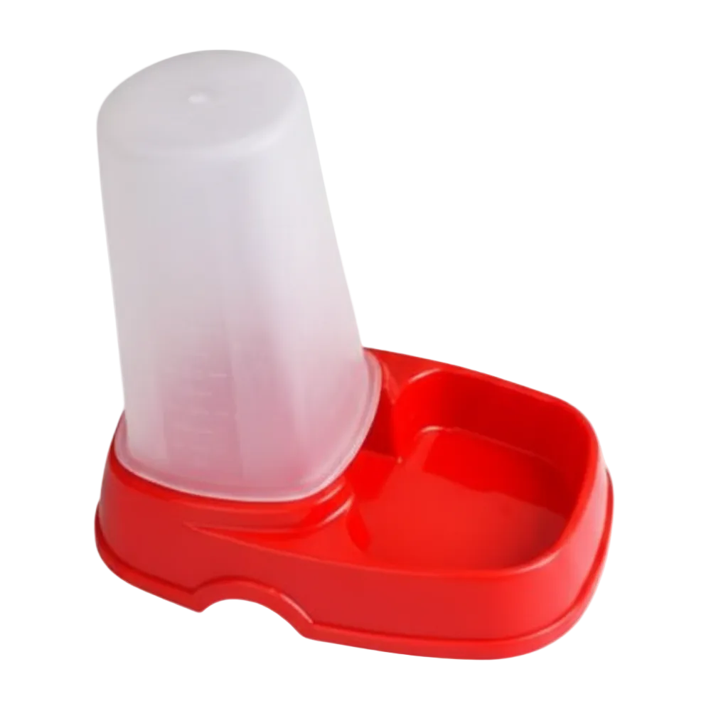 Automatic Food and Water Dispenser for Cats and Small Dogs.