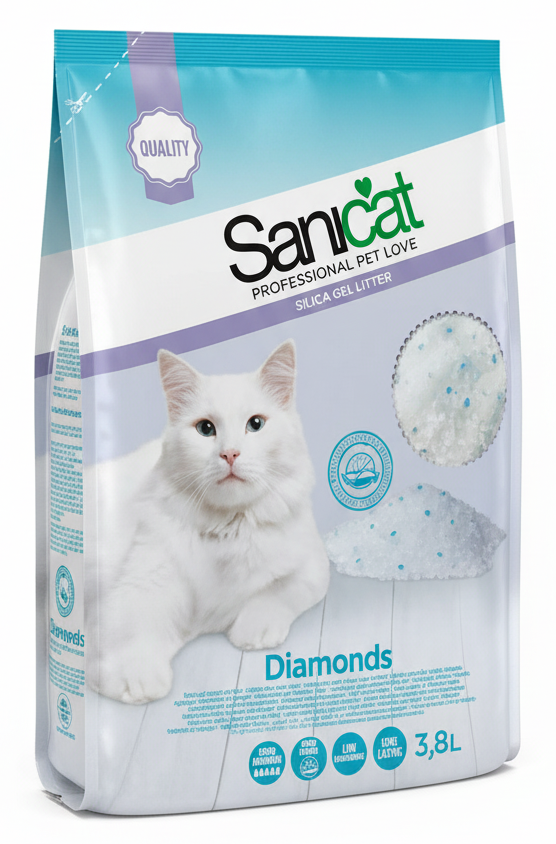 Sanicat Diamonds Silica Gel 3.8L.