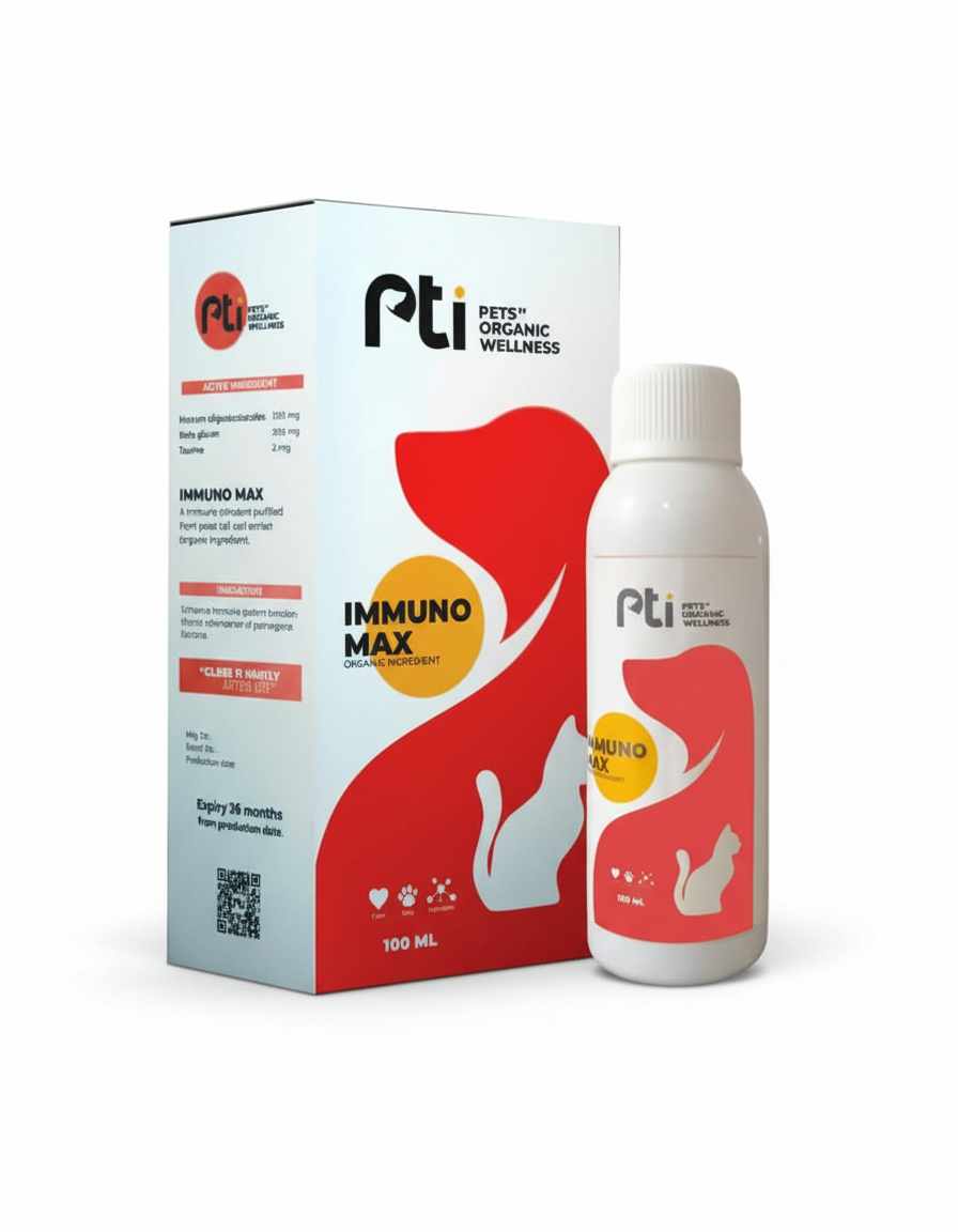 Pti Immuno max For Dogs & Cats 100 ml.