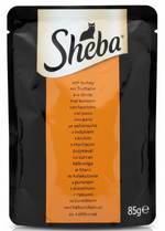 Sheba Wet Food for Cat with Turkey 85g