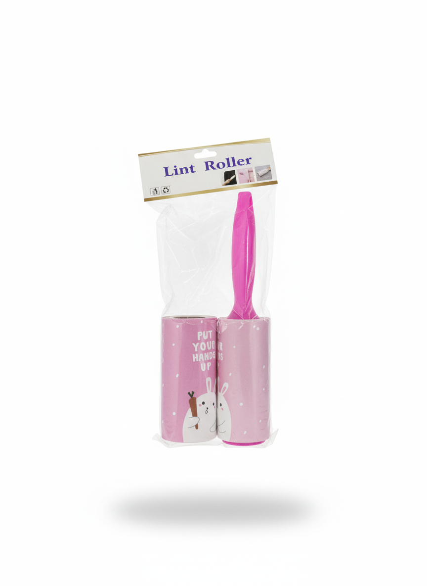 Lint Roller Set with 3 Decorative Refills.