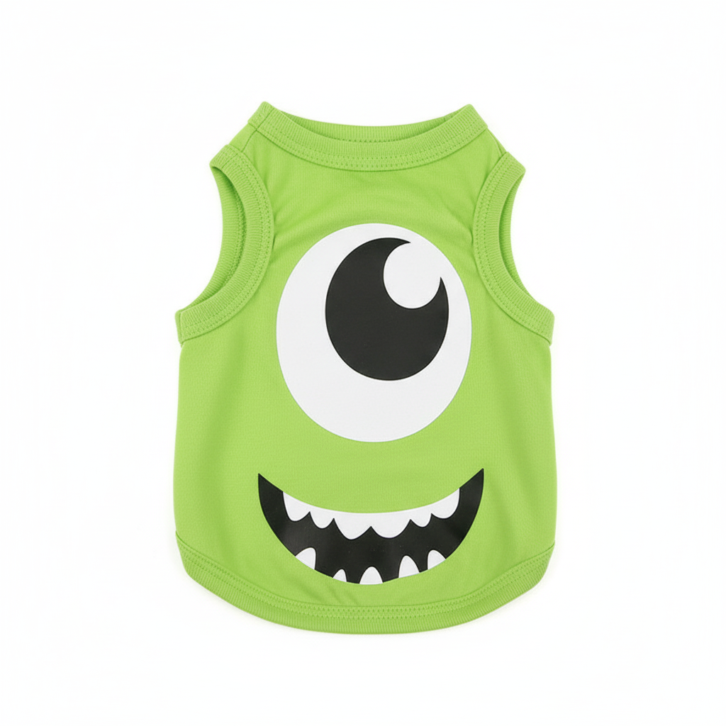 Dog Cloth Green Monster