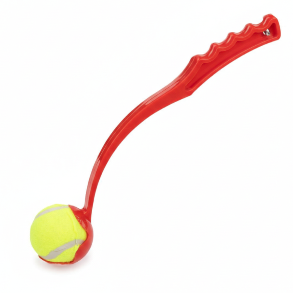 HT BRUSH DOGGIE BALL CHUCKER.
