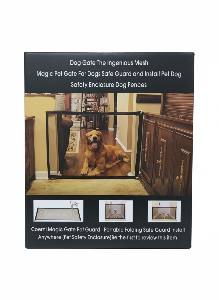 Safe Portable Folding Magic Gate For Small Dogs 120*75 cm.