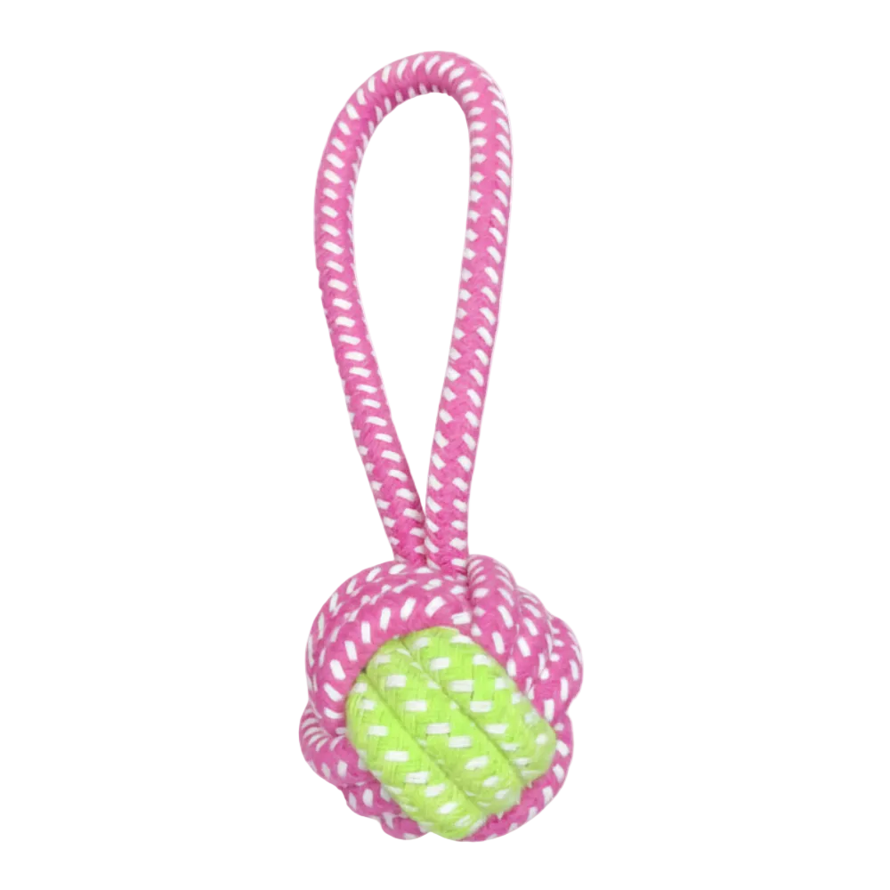 Toy Cotton Rope Ball for Small Dogs.
