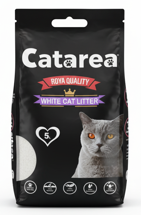 catearia cat Litter 5L (BABY POWDER SCENTED).