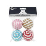 Toy 4 Ball Scrarch for Cats.