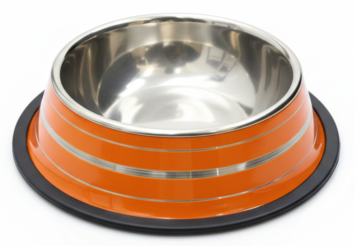 Pet Bowl Food and Water Stainless Steel for Kittens and Small Dogs.