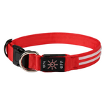 GERMPLASM DOG LED COLLAR SMALL GREEN.