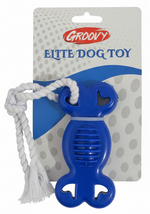 Groovy Elite Dog Toy Braided Bone
