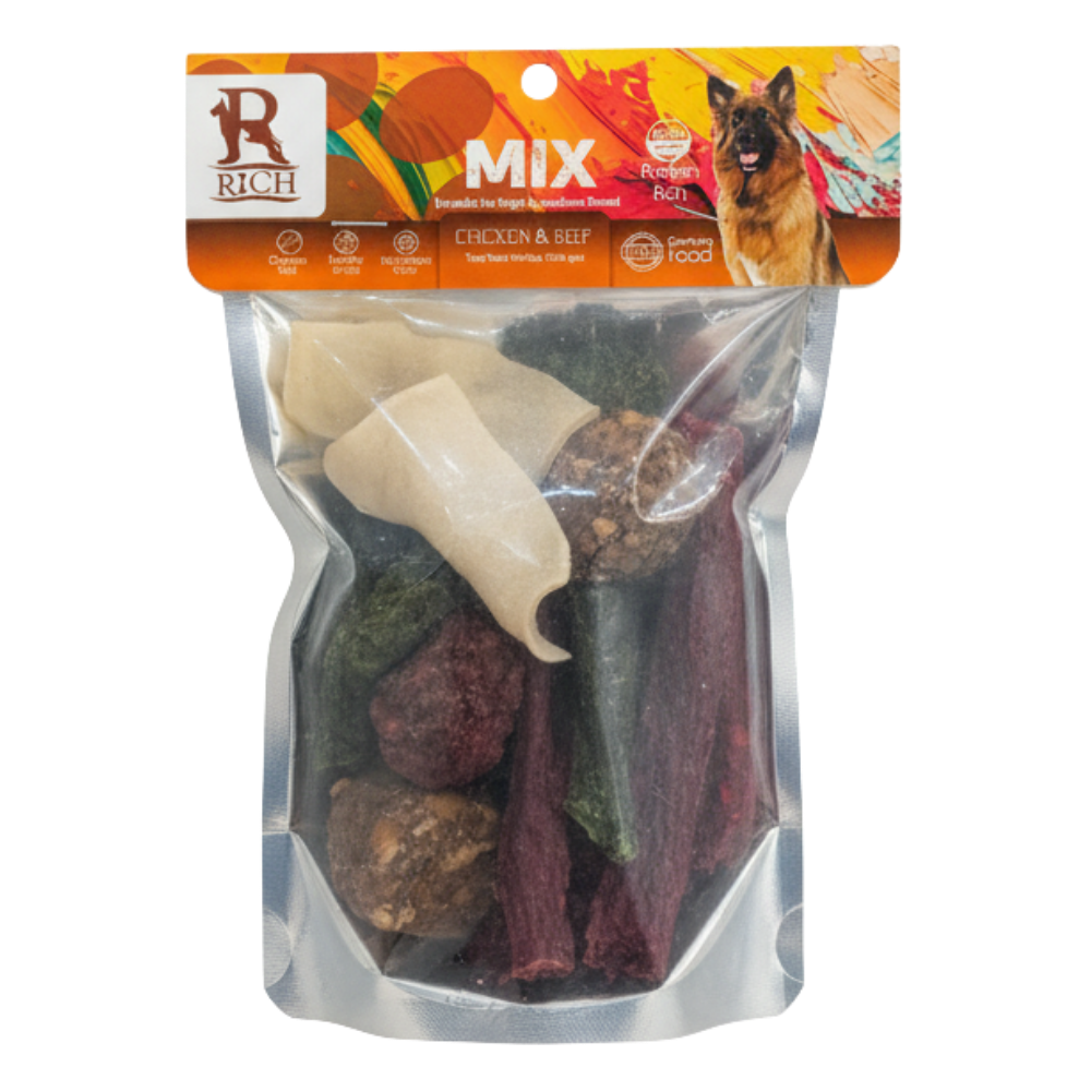 Rich Mix for Dog 200g Petfast.shop Rich Dog Egypt Brand Rawhide Treat Treats petfast.shop Egypt