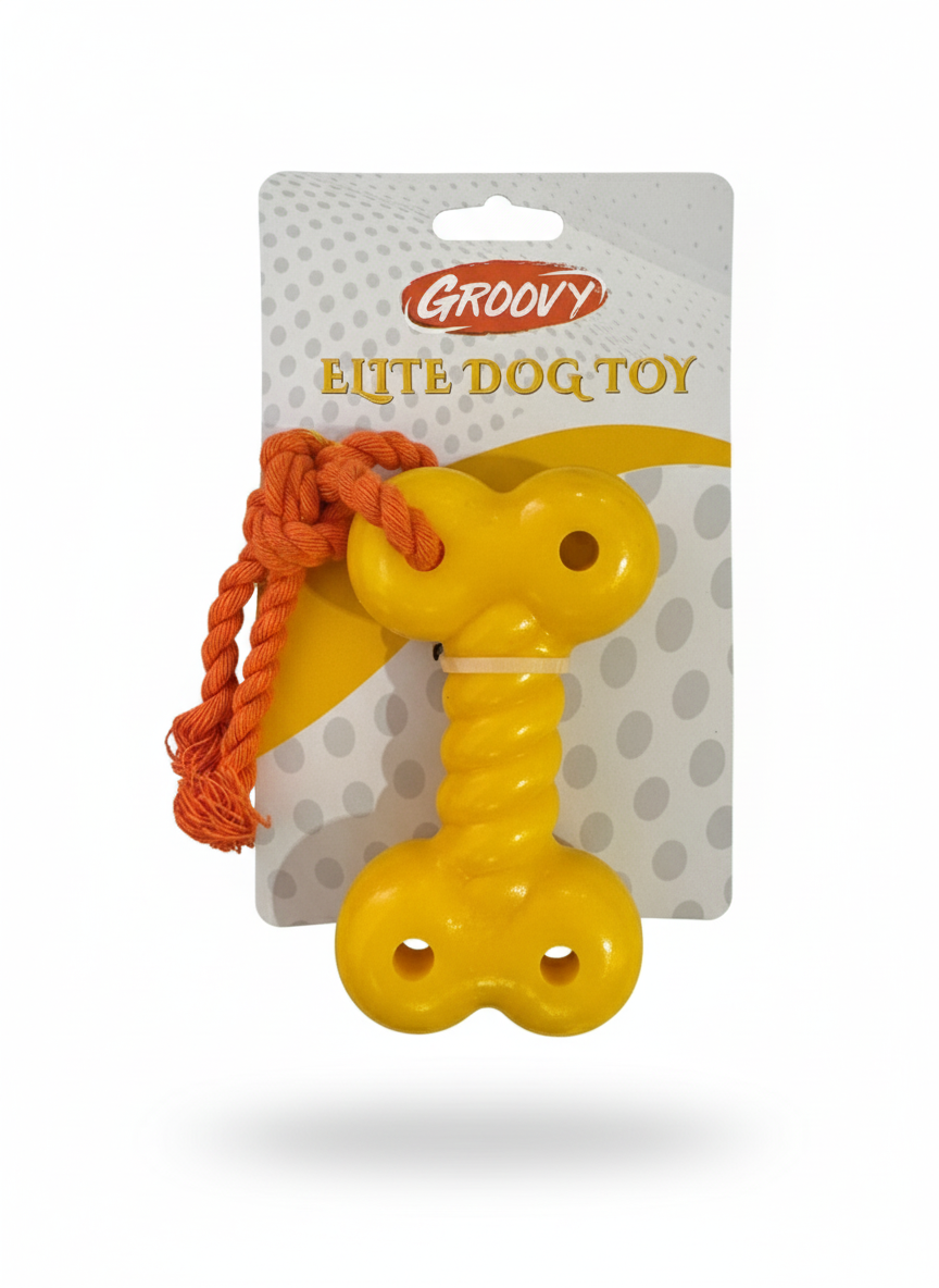 Groovy Elite Dog Toy Bone Small