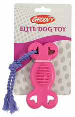 Groovy Elite Dog Toy Braided Bone