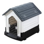 House Plastic With Metal Door for Medium Dog.