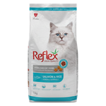 Reflex Adult Cat With Salmon Sterilised & Rice 15kg.