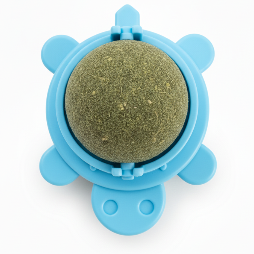 Bomei Pet Catnip Turtle Shape Cat Toy