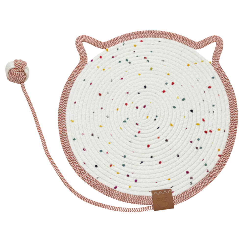 Fancy Pet Cat Scratch with Ball Rope.