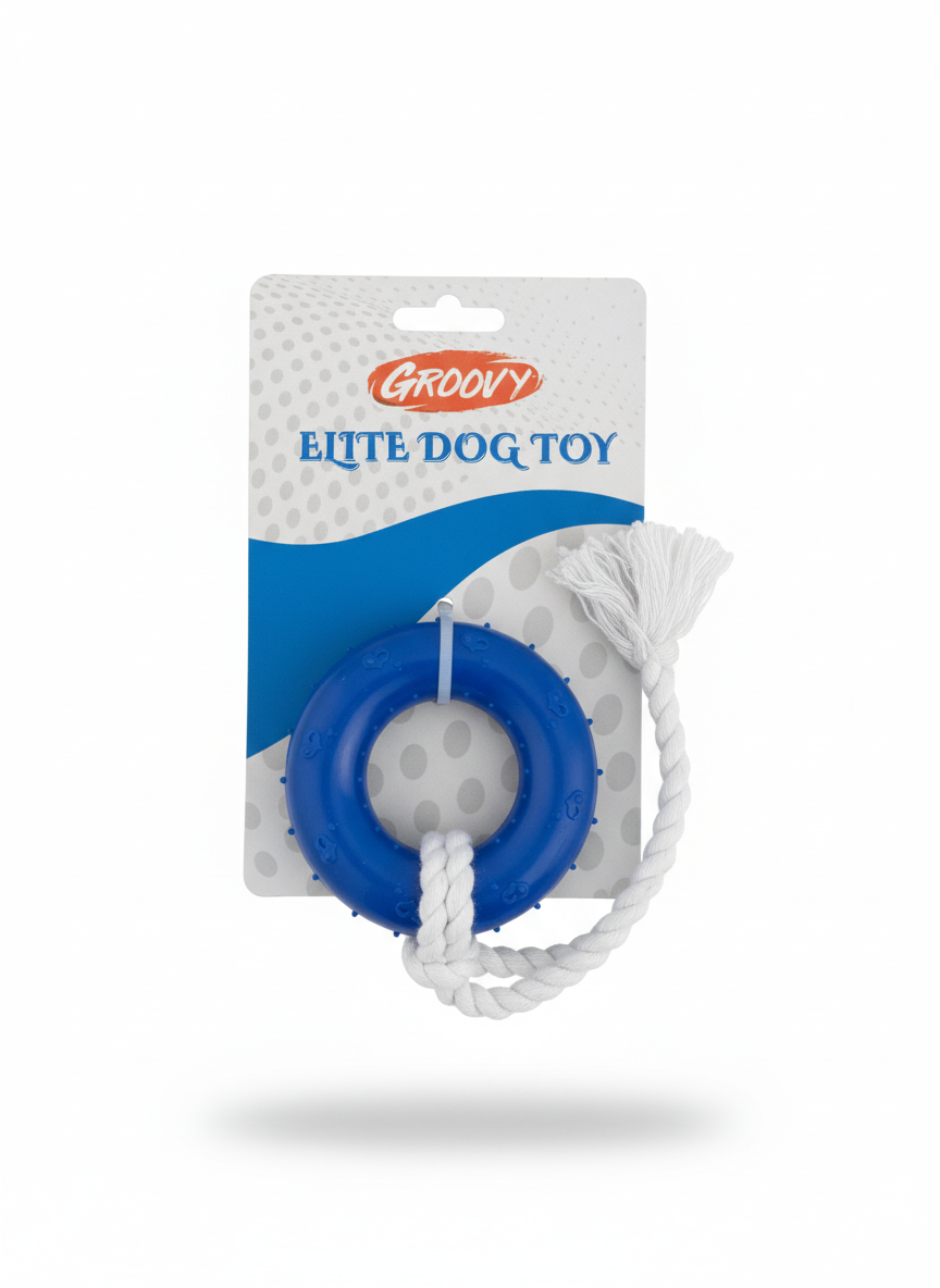 Groovy Elite Dog Toy Ring