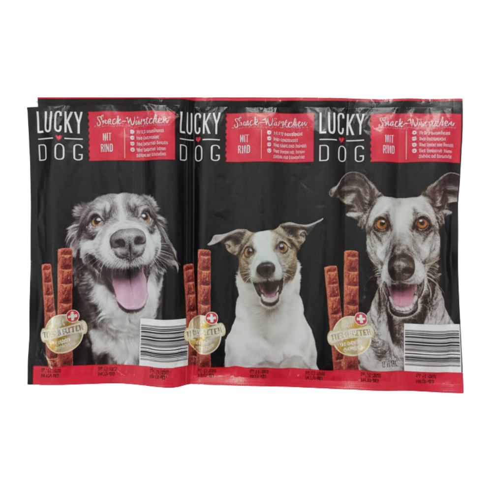 Lucky Dog Beef snack For Adult Dogs 8pcs 889g.