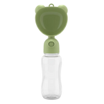 Pet water bottle with cup 550ml.