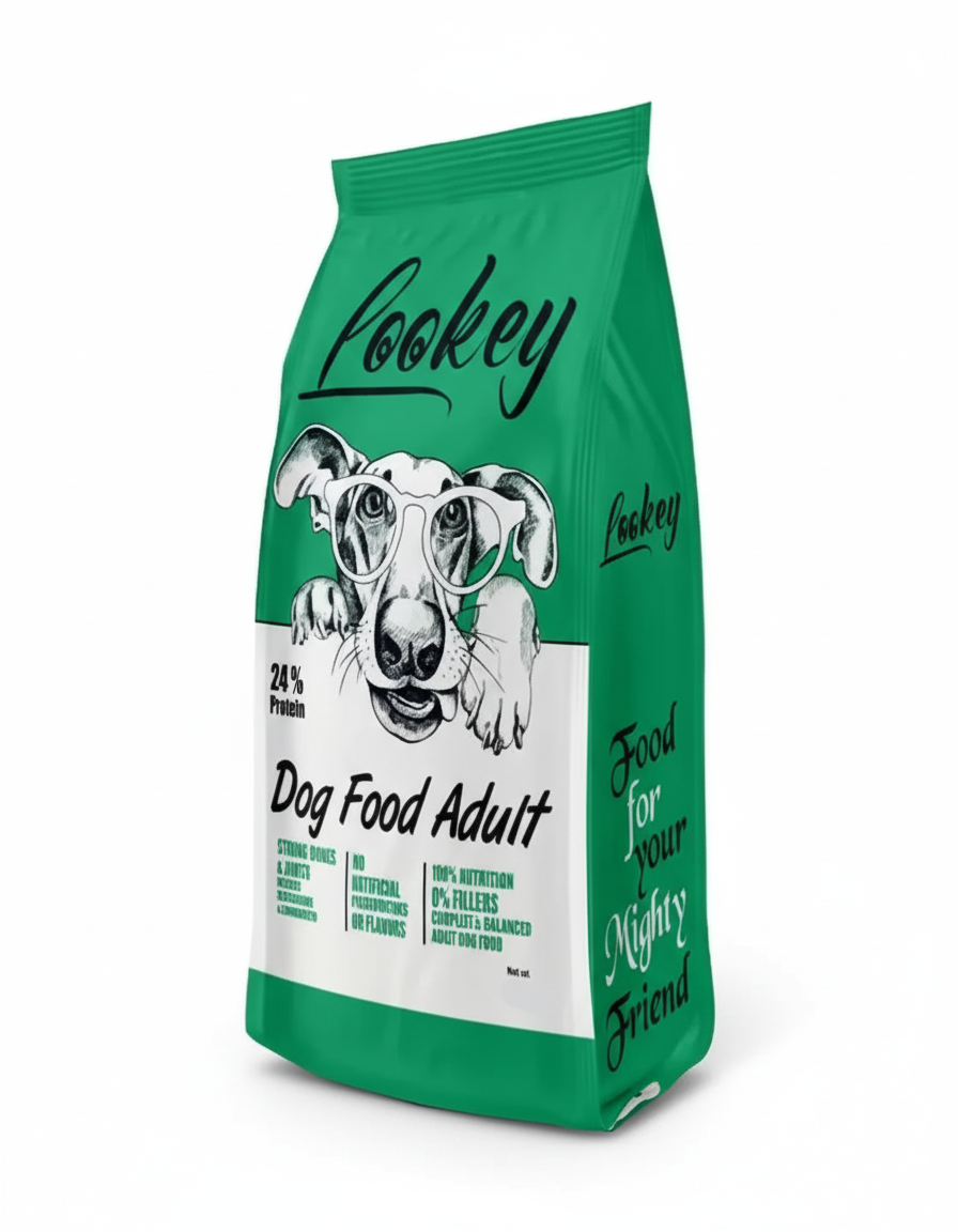 Lookey Adult Dog Dry Food 1Kg.