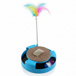 Round Scratching Toy For Cats.