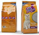 KITTY COMFORT CAT LITTER CLUMPING GASMINE 5 KG.